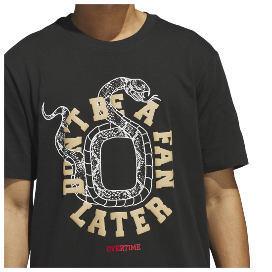 Adidas Ανδρική κοντομάνικη μπλούζα Overtime Spring Graphic Tee